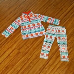 Carter's Fleece sweater & Matching Leggings